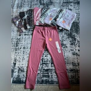 Stylish Pink Kids Leggings